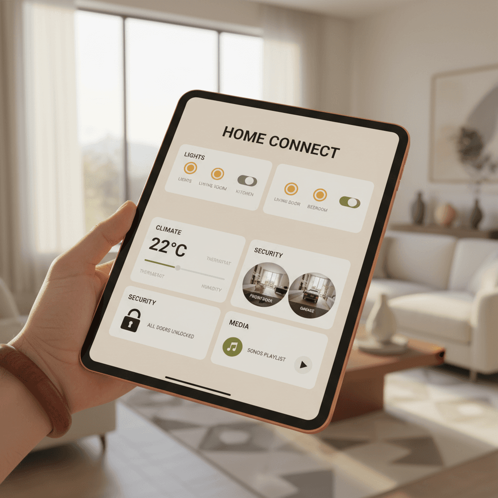Sistema di domotica con controllo da dispositivo mobile
